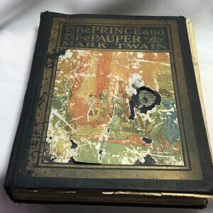 The Prince and the Pauper by Mark Twain Illustrated Ed. by W. Hatherell in 1919